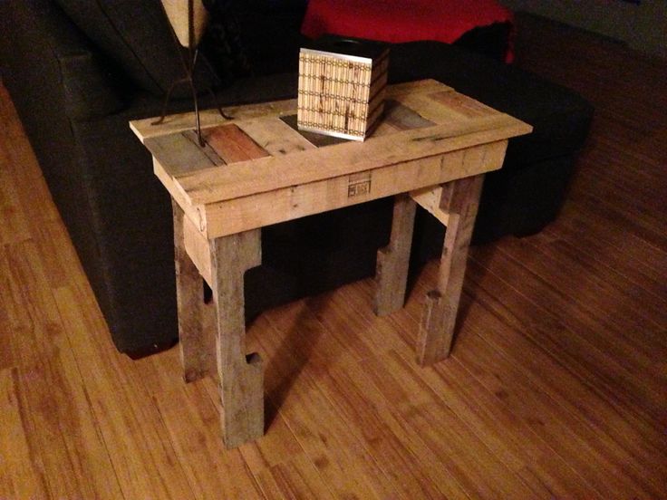Amazing Homemade End Tables