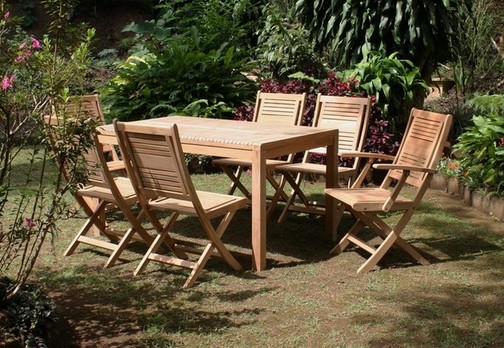 Teak patio furniture 3