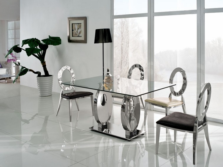 Different Types of Glass Top Dining Table