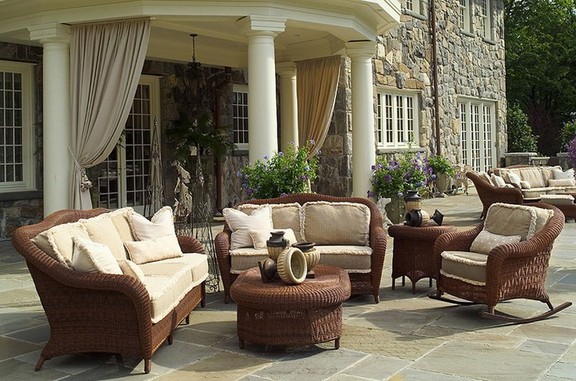 Outdoor wicker furniture 3