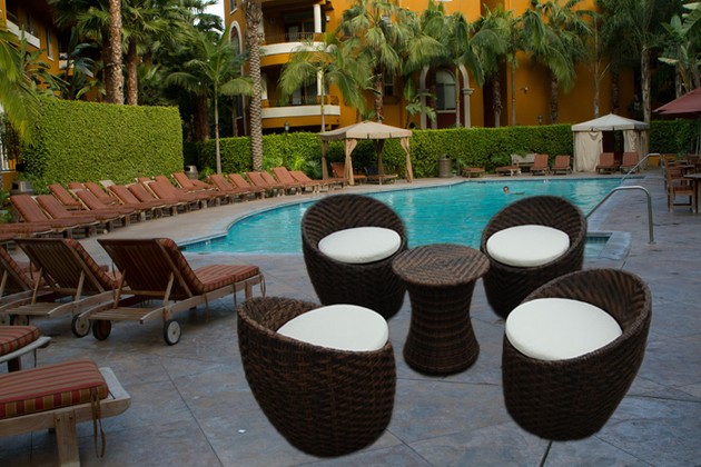 Outdoor wicker furniture 2