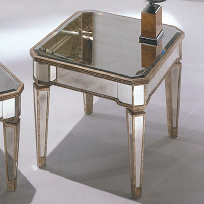 Elegant Mirror End Tables