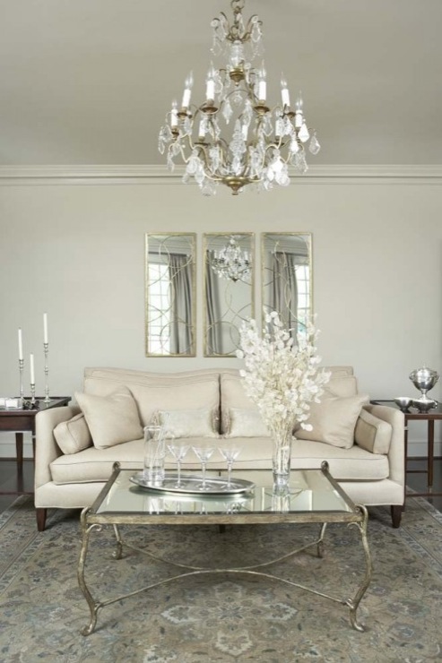Mirrored end table 2