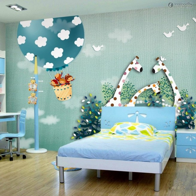 Childrens bedroom wallpaper ideas