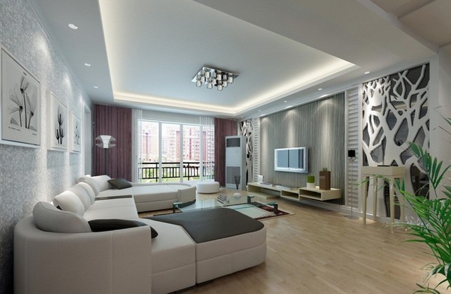 Wall ideas for living room stone wall