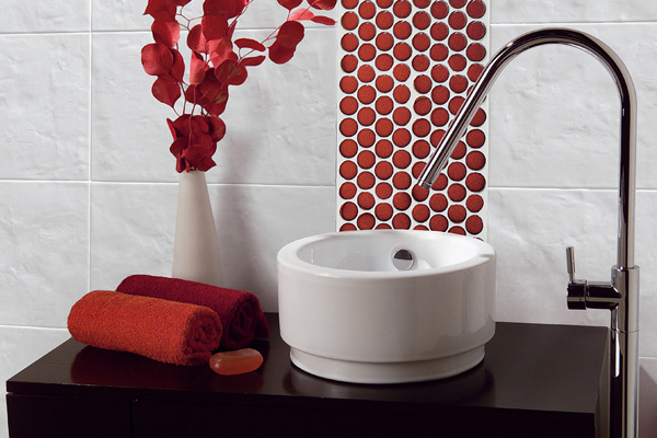 Bathroom wall art black and white