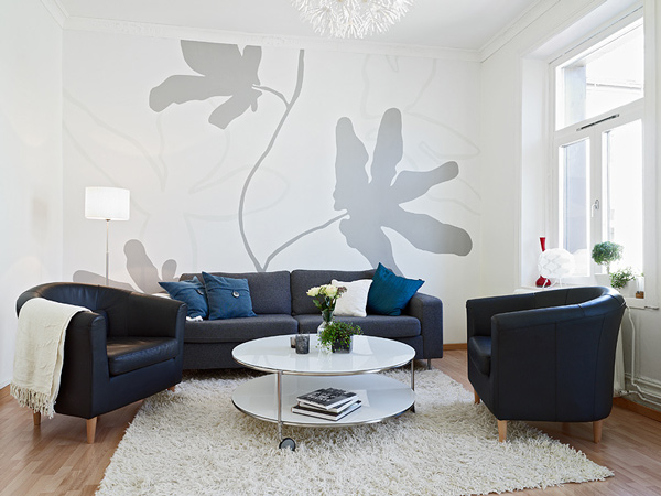 Large wall art black and white