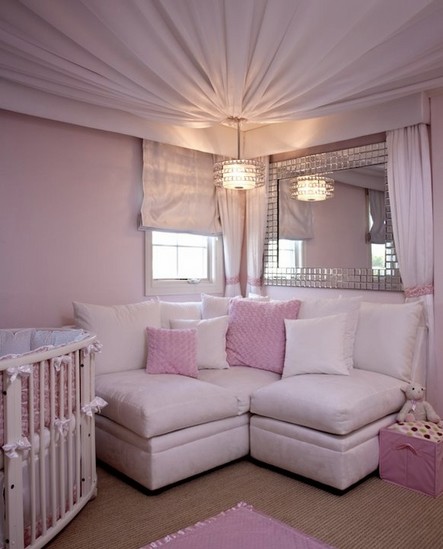 Basement ceiling ideas fabric