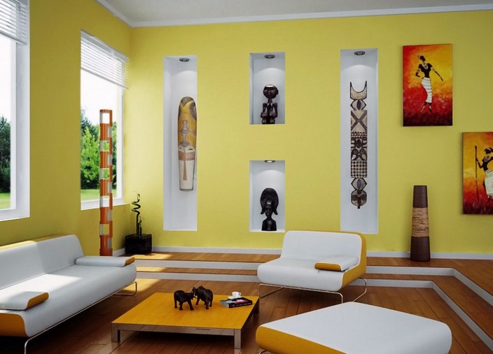Wall accessories for living room