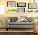 Living room word wall art