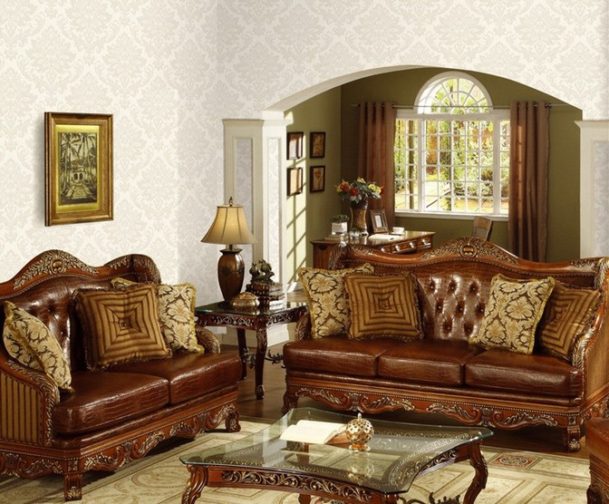 Fascinating and chic retro living room