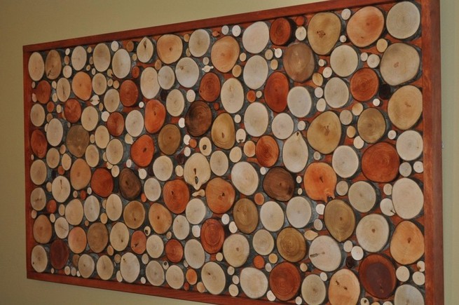 Wood wall art for outdoors