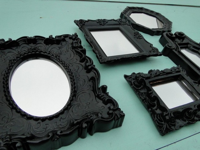 Framed mirrors small