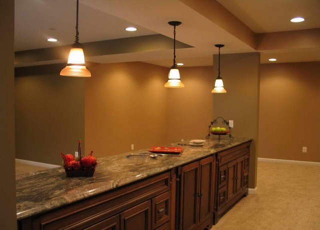 Basement ideas with exposed ceiling