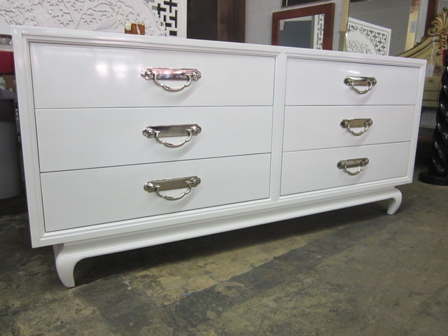 White washed dressers