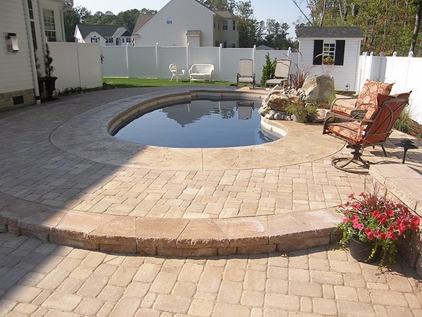 Quick patio pavers