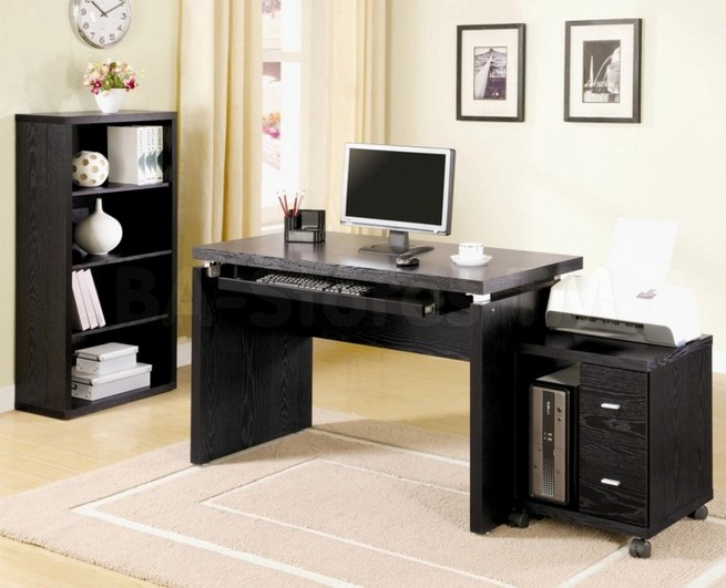 Home office computer corner desk