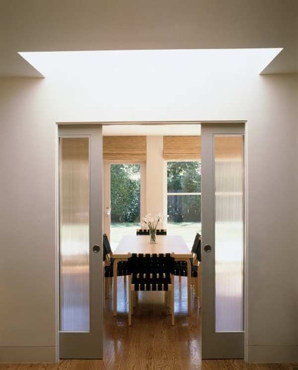 Bifold closet doors with mirrors