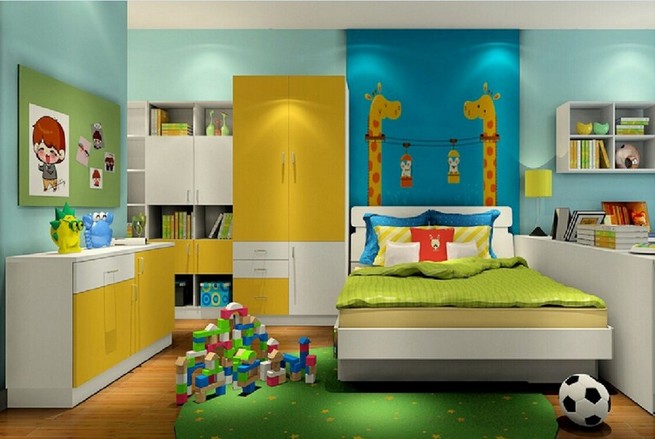 Childrens bedroom wall ideas