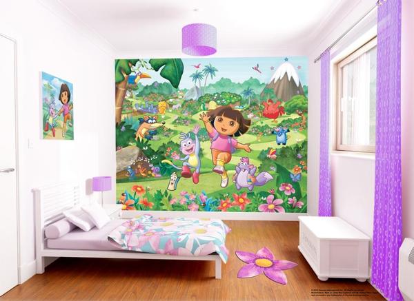 Childrens bedroom wall ideas
