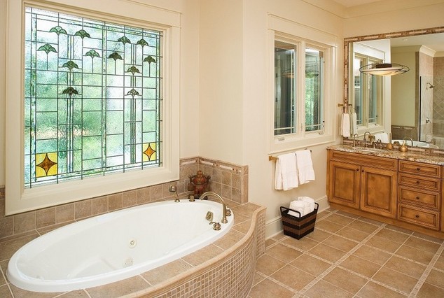 Framed mirrors for bath