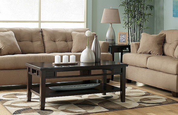Living room furniture sets with chaise