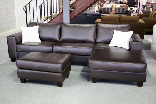 Small sectional leather couches