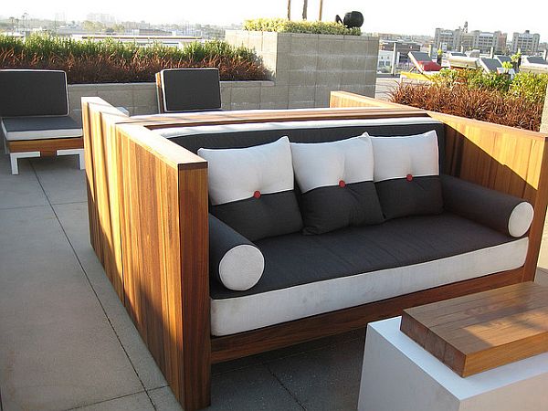 Convenient folding modern patio furniture