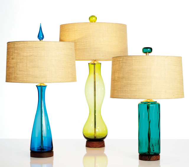 Vintage floor lamps mid century