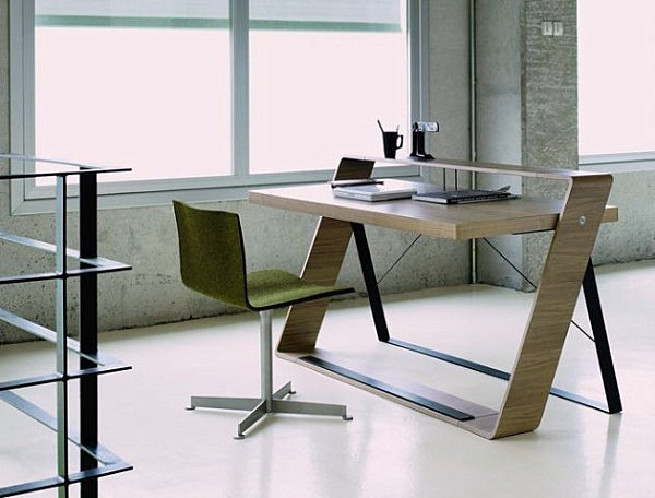 Coaster home office computer desk walnut wood finish and glass top