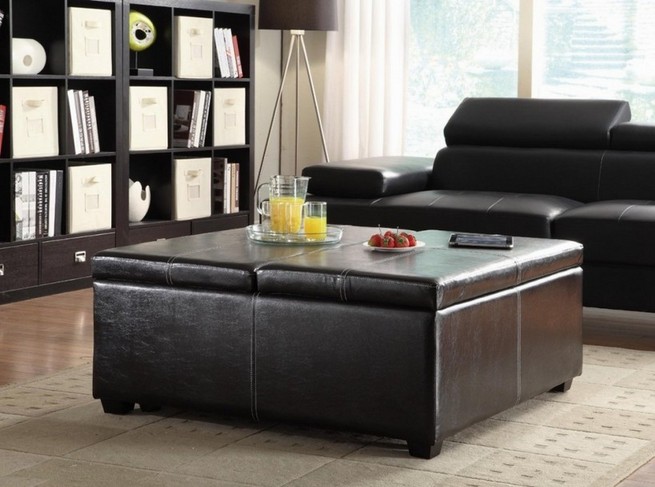 Ottoman Coffee Table: great functionality along with stylish look