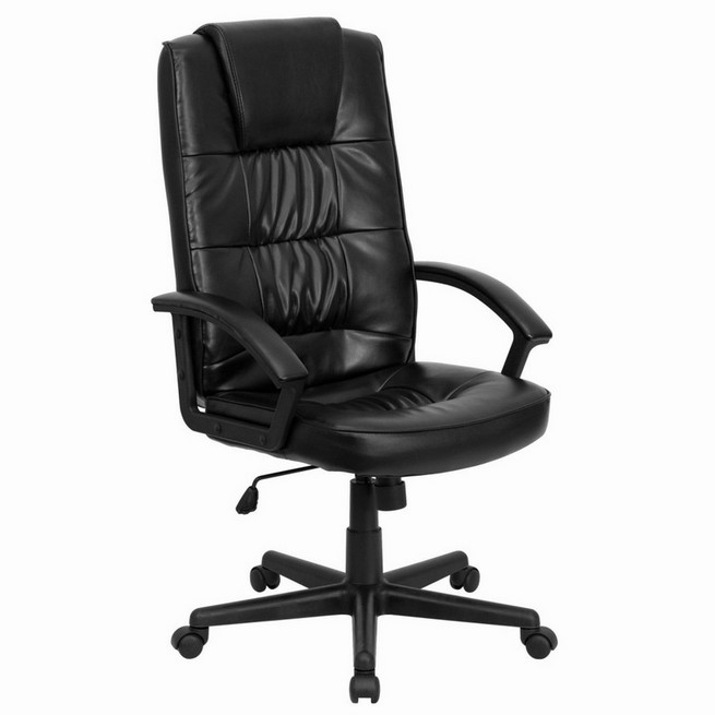 Office leather chairs executive high back