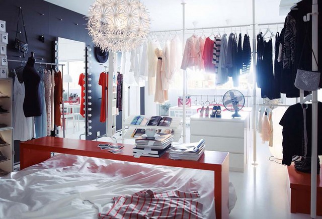 Bedroom wardrobe storage ideas