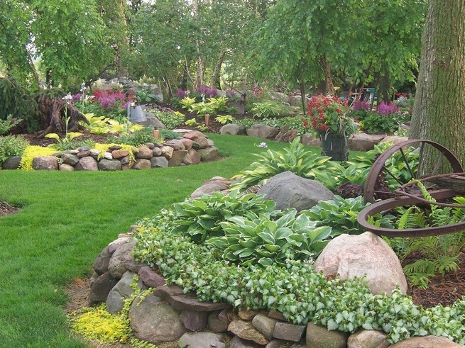 Rock Border Landscaping Ideas