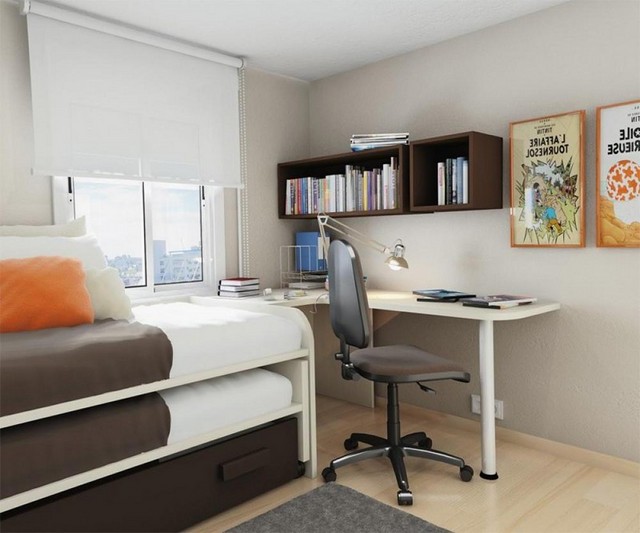 Small bedroom ideas with desk