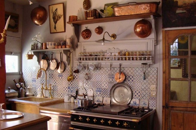 French country kitchen wall decor