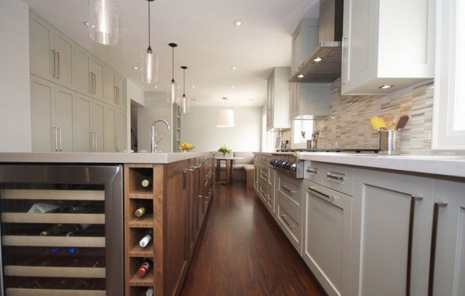 Kitchen wine storage ideas