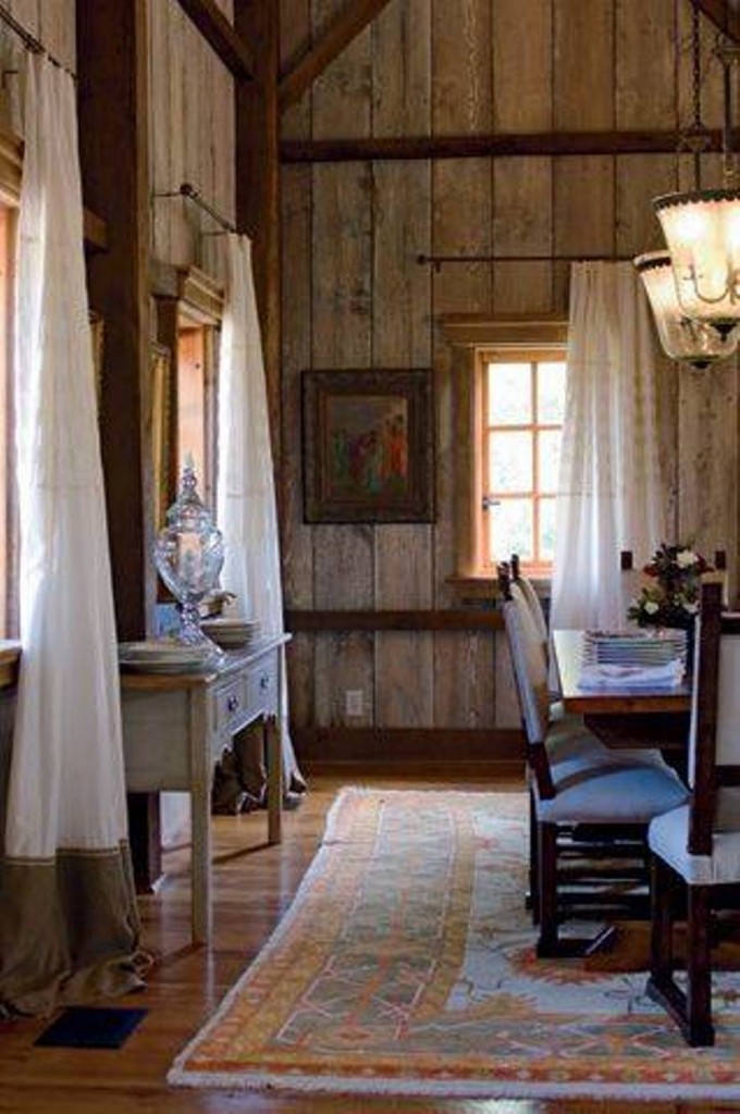 Cabin Lace Curtains
