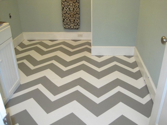 Faux Painting Concrete Patio