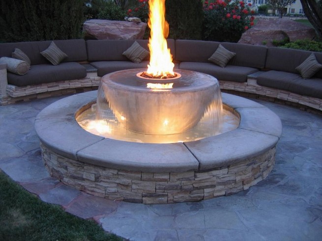 Cinder Block Fire Pit Adhesive