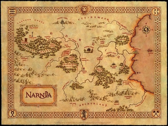 Fionavar Tapestry Map