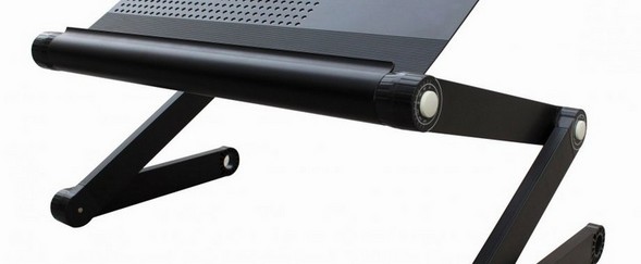 Laptop bed table design