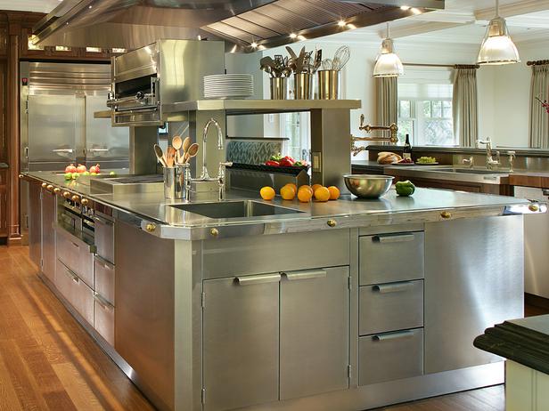 Rustic metal kitchen cabinets