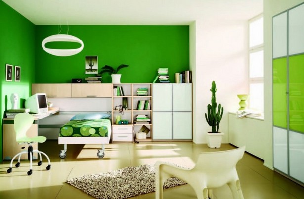 Bedroom paint ideas green