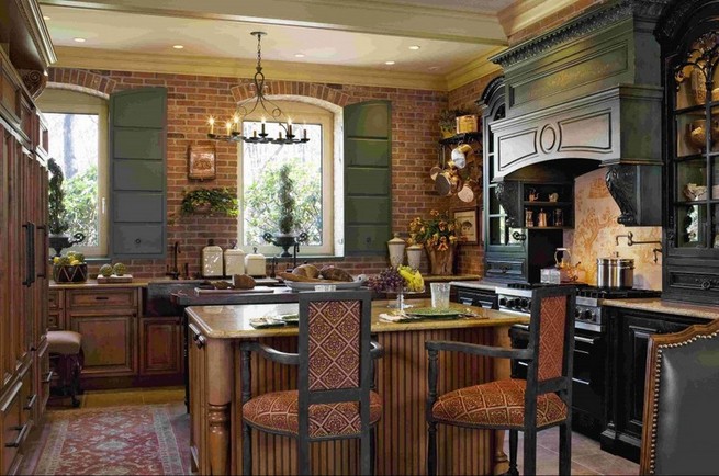French country kitchen table