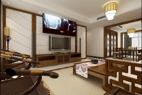 Classic Chinese Style Interior Decor With Classic
