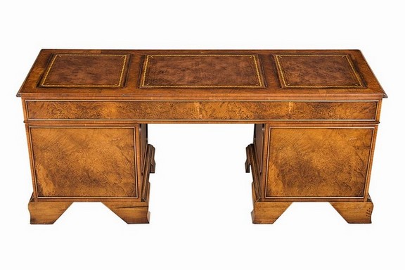 Painted office credenza