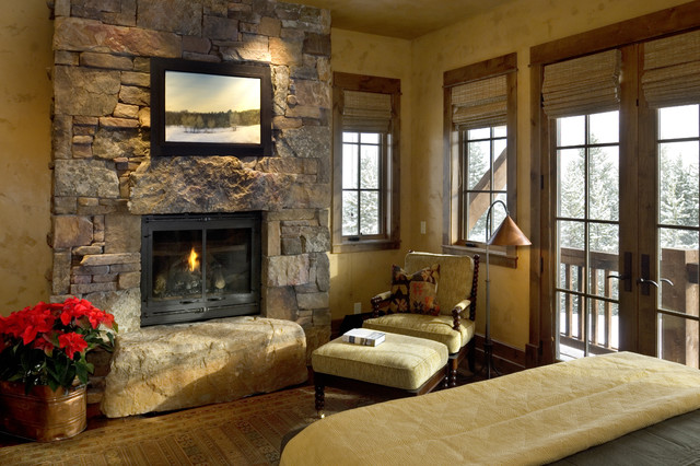 Modern rustic window treatments