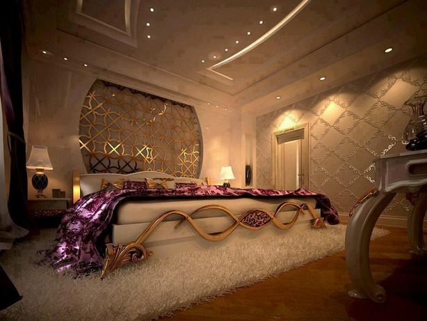 Romantic purple master bedroom ideas