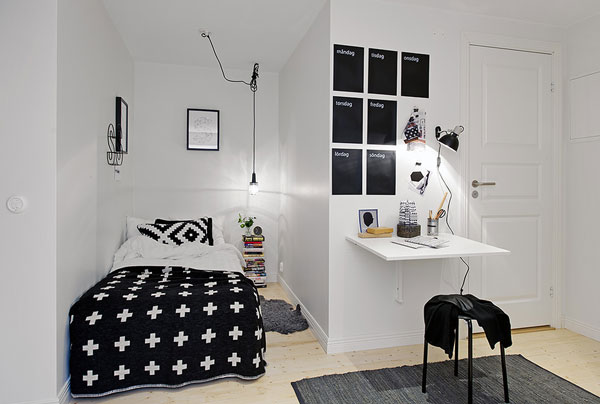 Eclectic small bedroom ideas